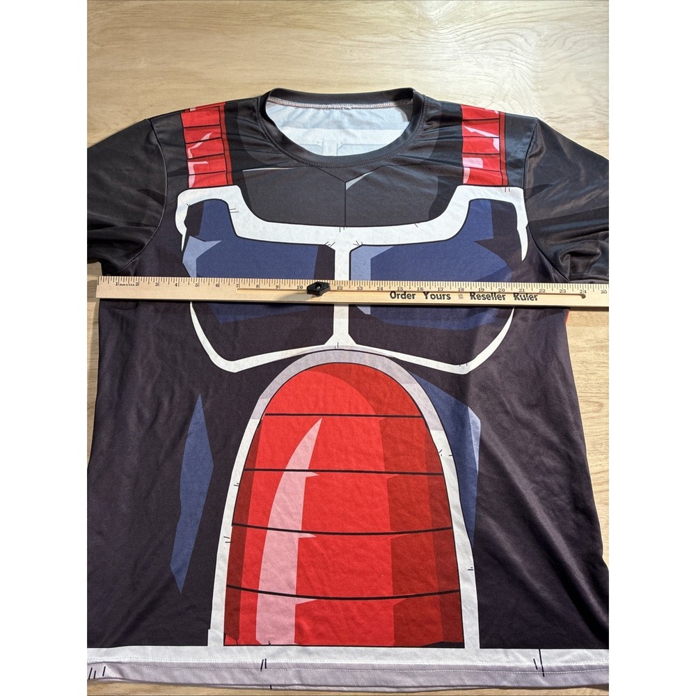 Dragon Ball Z US Size XL/2XL Shirt Cosplay Halloween Sayian DBZ - Picture 6 of 8